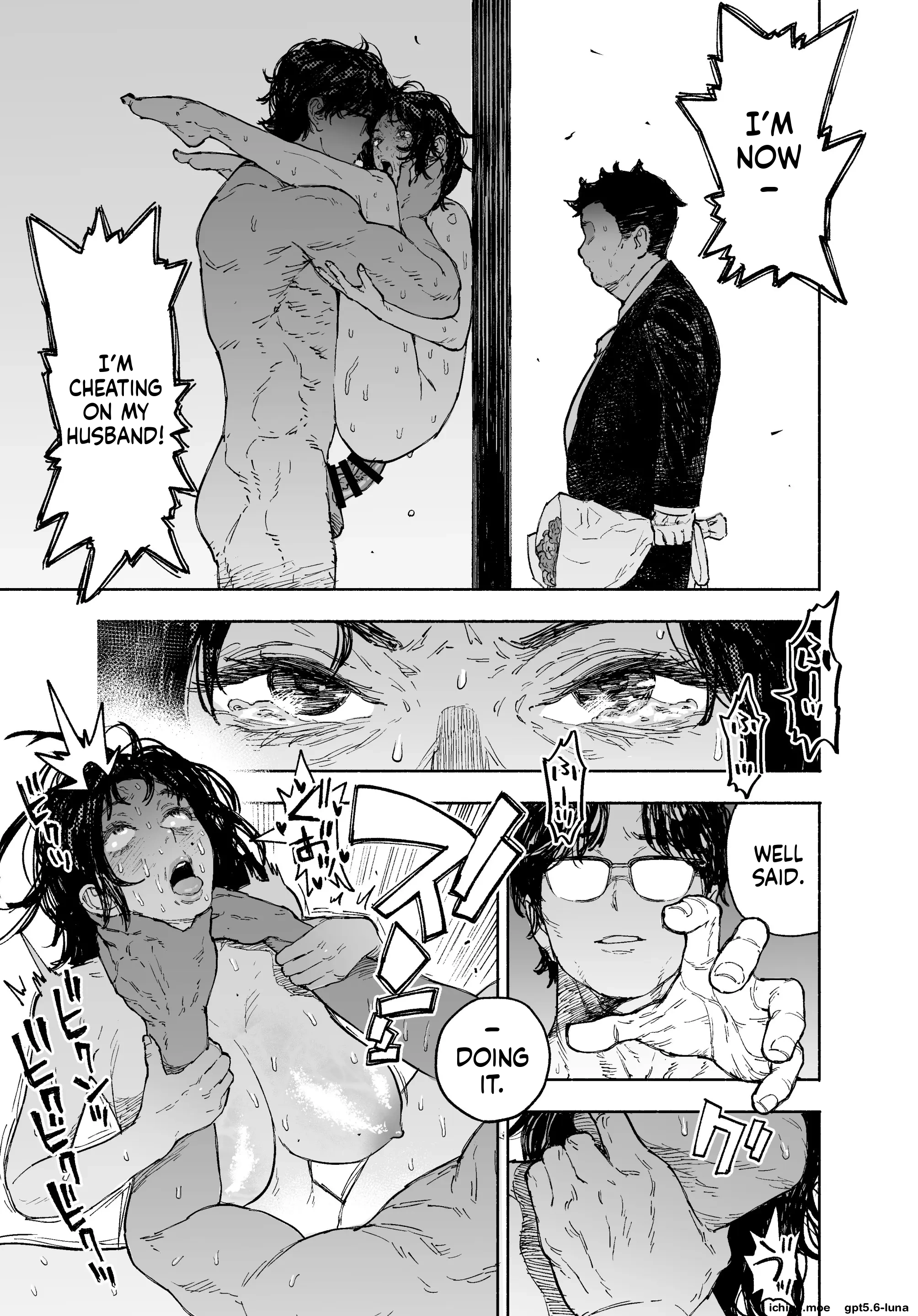 Hentai Manga Comic-I Would Never Cheat: A Feisty Housewife Broken Into a Total Masochist by Another Man~-Read-41